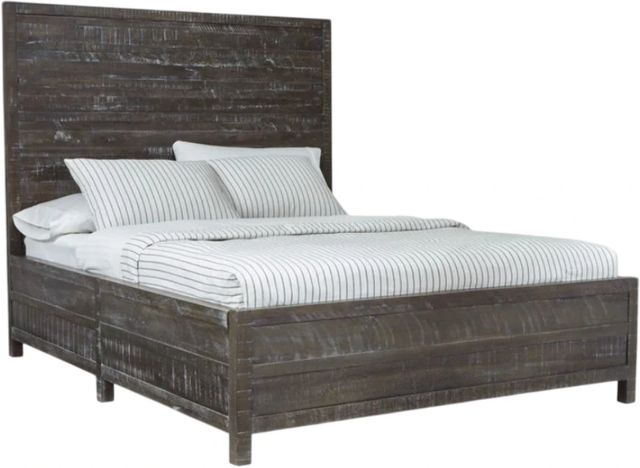 Modus Furniture Townsend Gunmetal King Panel Bed-0