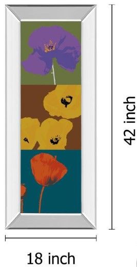 Classy Living Li-Legger, D Poppies Wall Art-2