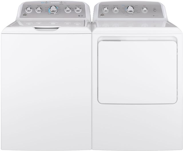 GE® White Laundry Pair-0