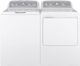 GE® White Top Load Washer & Gas Dryer Laundry Pair-0