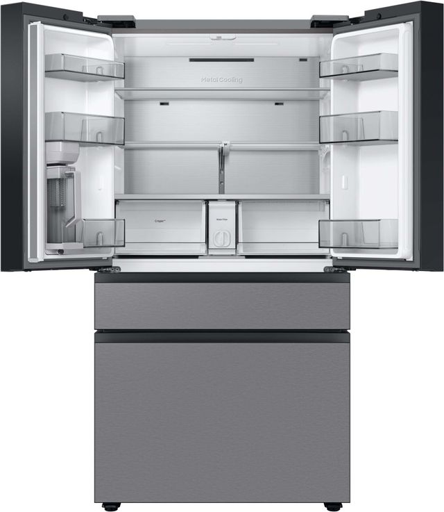 Samsung Bespoke 36 In. 22.9 Cu. Ft. Stainless Steel French Door Refrigerator-2