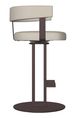 Amisco Customizable Garrison Swivel Counter Stool with Memory Return-2