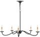 Currey & Company Saxon Zanzibar Black Small Chandelier-0