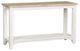 Liberty Furniture Summerville Wirebrushed Gray Sofa Table with Soft White Wash Base-0