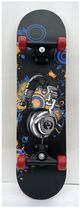 Classy Living Playful Skateboard with Headphone Design Decko-Board Wall Art-0