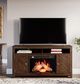 Jofran Inc. Fairview Oak Electric Fireplace Media Console-1