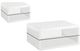 Coaster® Elana 2-Piece White High Gloss Occasional Table Set-0