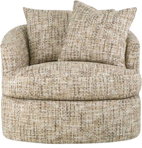 Craftmaster® Customizable Soft Haven 38" Swivel Chair-1