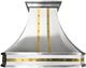 Cyclone® Designer 36" Stainless Steel Wall Mounted Range Hood-0