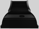 Vent-A-Hood® Designer Series 42" Black Wall Mounted Range Hood-4