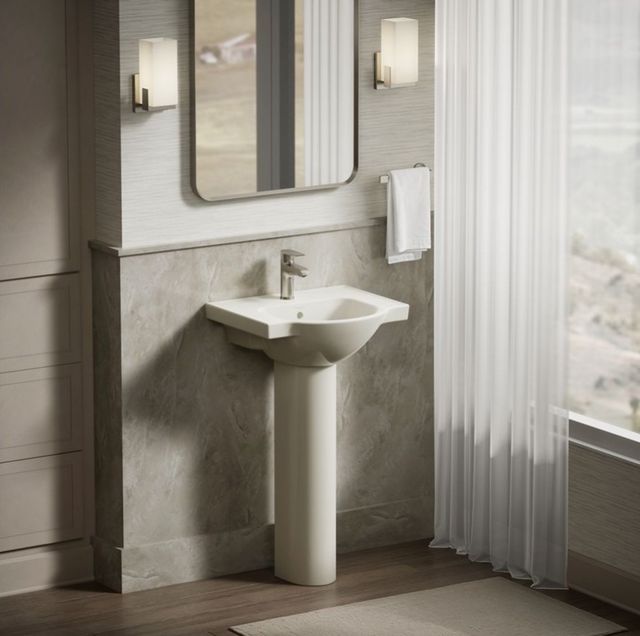 Kohler Veer® Biscuit Bathroom Pedestal-3