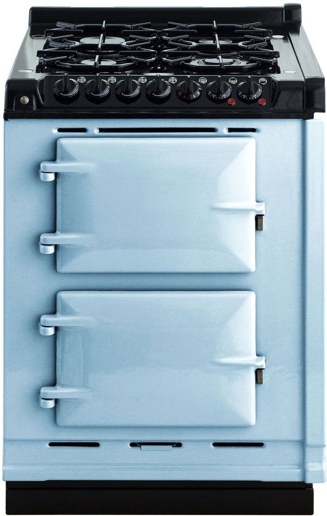 AGA™ 24" Duck Egg Blue Integrated Dual Fuel Range-0