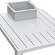 Intercon Nash 7-Piece Buff Aluminum/Fabric Outdoor Sectional Set-4