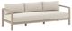 Four Hands Sonoma Fabric/Wooden 88" Outdoor Sofa-0