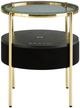 Signature Design by Ashley® Nedman Glass Top Accent Table with Gold Base-1