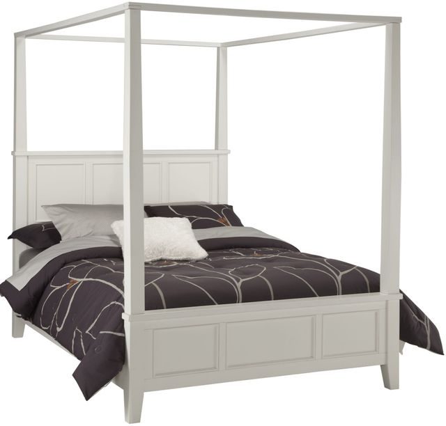 homestyles® Naples Off-White Queen Bed-1