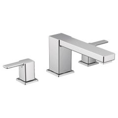Moen® 90 Degree Chrome Two-Handle High Arc Roman Tub Faucet