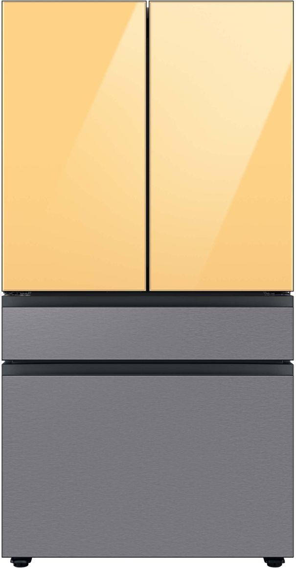 Samsung Bespoke 36" Stainless Steel French Door Refrigerator Bottom Panel-10