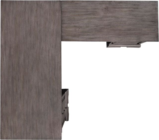 aspenhome® Sinclair Ash Gray L-Shaped Desk-3