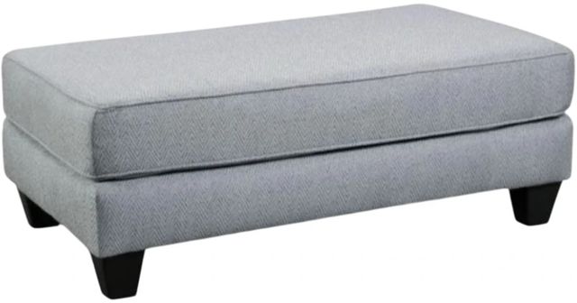 Corinthian Furniture Atlantic Silver Ottoman-0