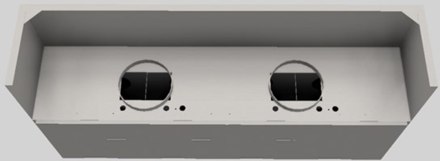 Vent-A-Hood® 54" Stainless Steel Wall Mounted Range Hood-2