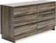 Signature Design by Ashley® Shallifer 5-Piece Brown Full Panel Bed Set-2