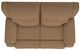 La-Z-Boy® Dorian Camel Power Reclining Loveseat with Headrest and Lumbar-4