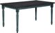 Powell® Willow Burnished Smoke Dining Table with Teal Blue Base-0