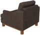 International Furniture Direct Olimpia Brown 39" Arm Chair-4