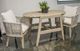 Signature Design by Ashley® Crescent View 3-Piece Beige Fabric/Rope/Wood Outdoor Dining Set-0