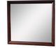 Elements International Emily Mahogany Dresser and Mirror Set-2