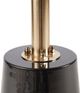 Olliix by Madison Park Gold Sophia Round Pedestal Accent Side Table with Black Metal Base-1