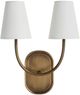 Renwil® Maddie Dark Antique Brushed Brass Wall Sconce-2