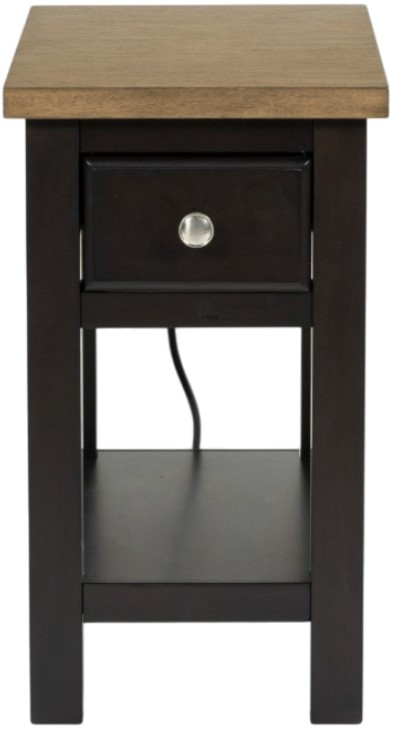 Drazmine Chairside End Table - Brown Drazmine Chairside End Table - Brown
