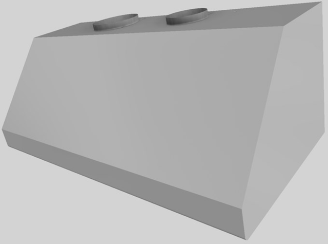 Vent-A-Hood® 48" Stainless Steel Wall Mounted Range Hood-2