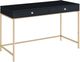 ACME Furniture Ottey Black High Gloss/Gold Writing Desk-0