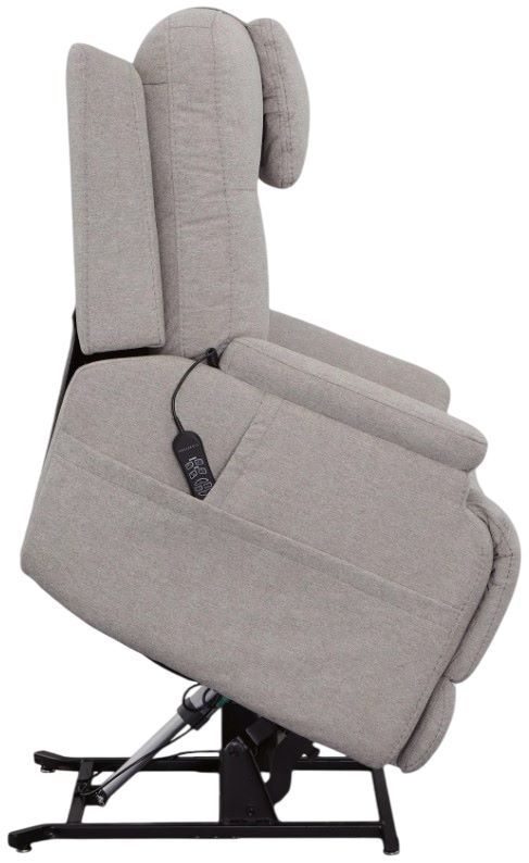 Flexsteel® Zecliner M1 Dove Power Lift and Sleep Recliner