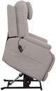 Flexsteel® Zecliner M1 Light Dove Gray Power Lift and Sleep Recliner with Power Headrest and Lumbar-4