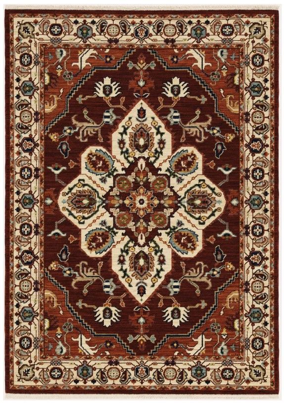 Oriental Weavers™ Lilihan 5'x8' Style 17 Area Rug-0