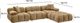 TOV Furniture Calliope 4-Piece Cafe Au Lait Modular Sectional-2