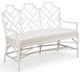 Chelsea House Godwin White Bench-0