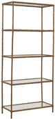 Signature Design by Ashley® Ryandale Antique Brass Bookcase-0