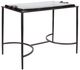 Uttermost® Eisen Dark Bronze Glass Accent Table-0