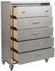 American Wholesale Furniture Valentino Silver Chest-2