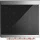 ve® Majestic III 30" White Pro Style Induction Range with Solid Door and Copper Trim-2