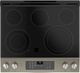 GE® 30" Slate Slide In Electric Range-3