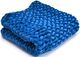 Hush Knit Navy Blue Weighted Blanket-0