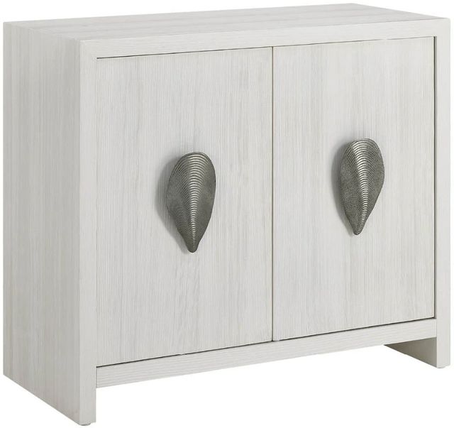 Universal Explore Home™ Oasis White Sandblasted Quartered Pine Shoreline Chest-0