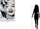 Classy Living Pop Glam 3D Marilyn Wall Art-2