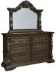 Ashley® Maylee 3-Piece Dark Brown Queen Panel Bedroom Set-3